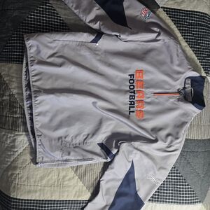 Chicago Bears Mens S Jacket NFL Authentic Sideline Windbreaker Reebok
